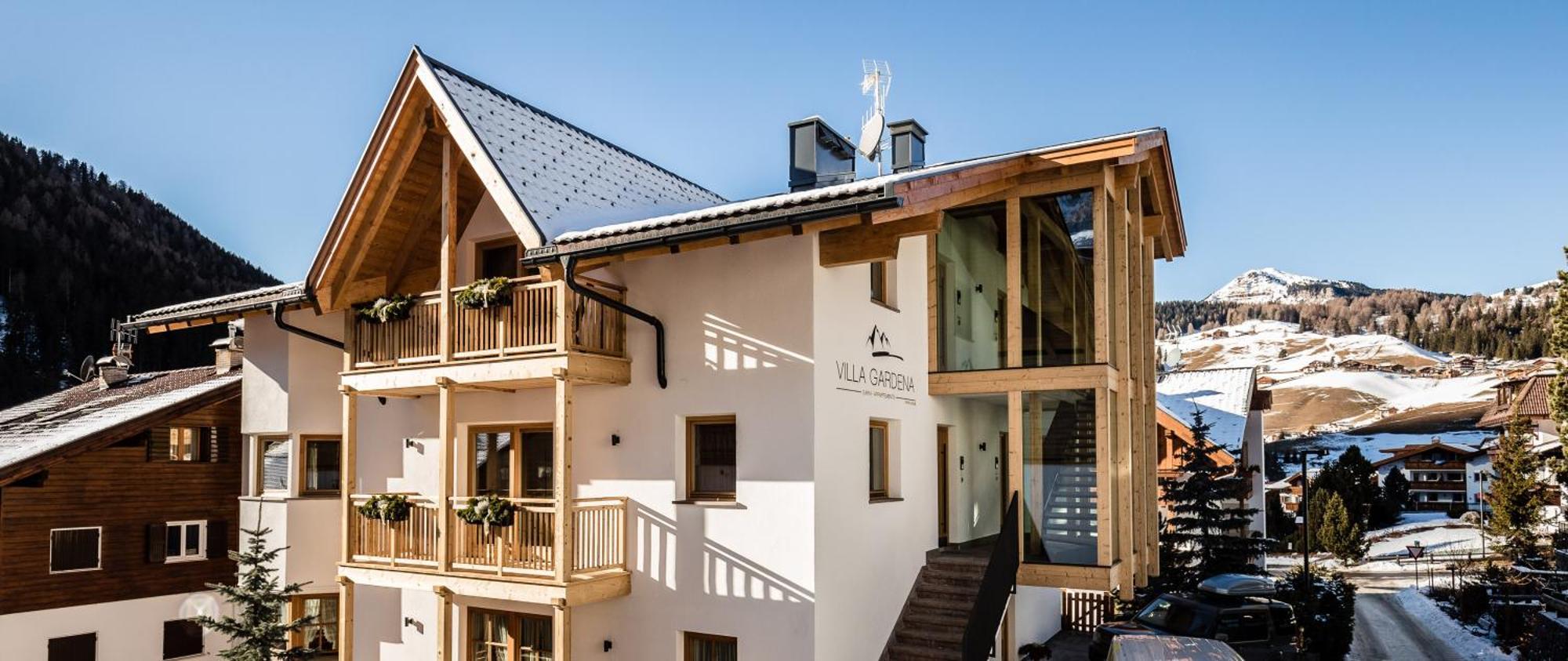 Apartments Villa Gardena - Gardenahotels Selva di Val Gardena Zewnętrze zdjęcie